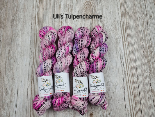 Zebra DK Wolle handgefärbt, 100g